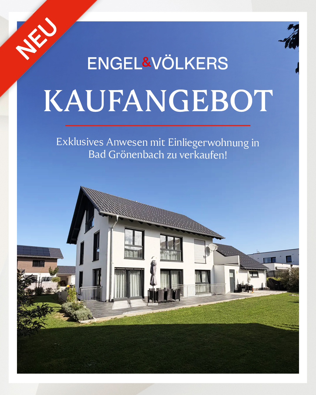 Engel & Völkers Memmingen – Exklusives Anwesen in Bad Grönenbach