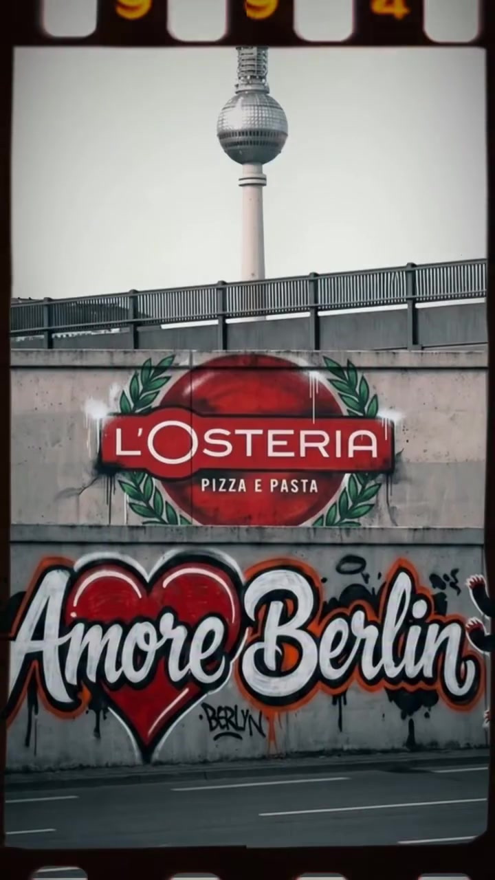 L’Osteria – Berlin · Koppenstraße, Standbild des Projektfilms