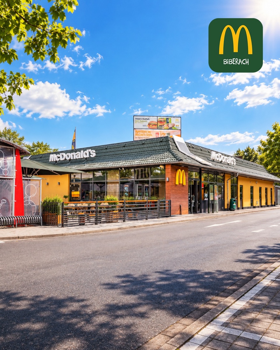 McDonald’s Biberach – Restaurantfotografie zur Wiedereröffnung