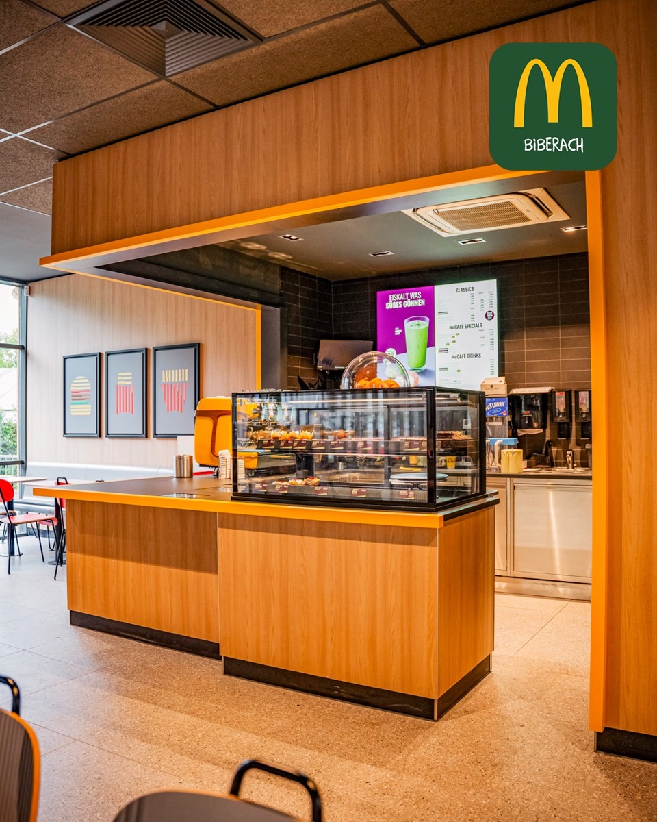 McDonald’s Biberach – Restaurantfotografie zur Wiedereröffnung