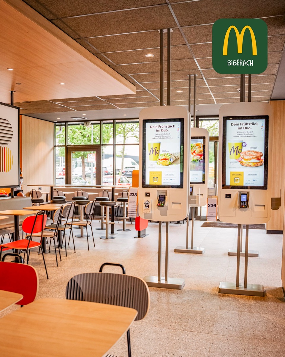 McDonald’s Biberach – Restaurantfotografie zur Wiedereröffnung