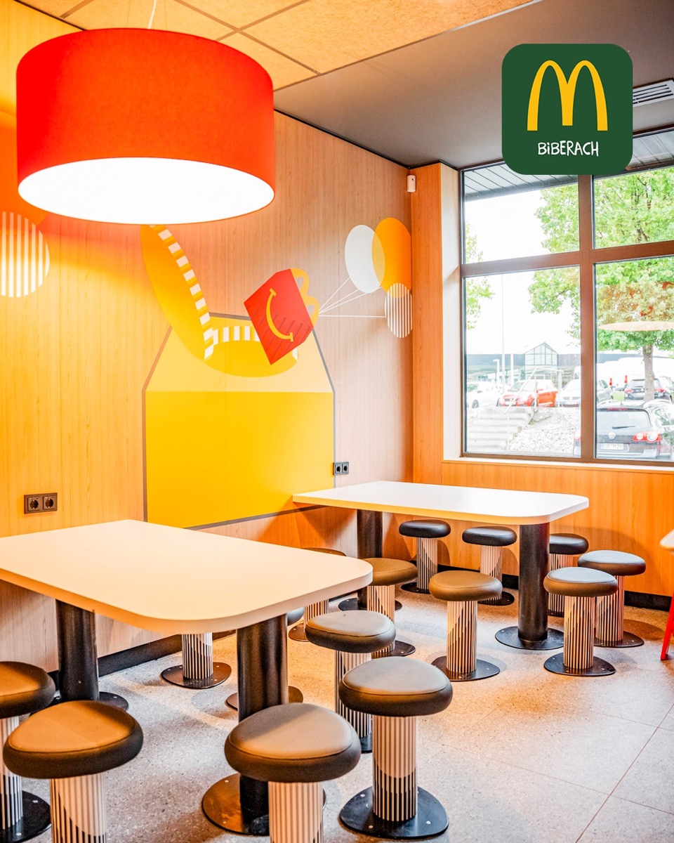 McDonald’s Biberach – Restaurantfotografie zur Wiedereröffnung