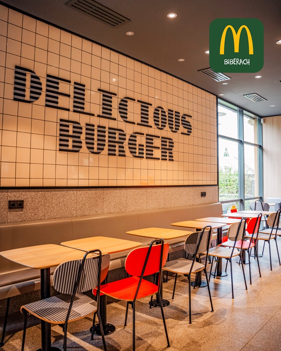 McDonald’s Biberach – Restaurantfotografie zur Wiedereröffnung