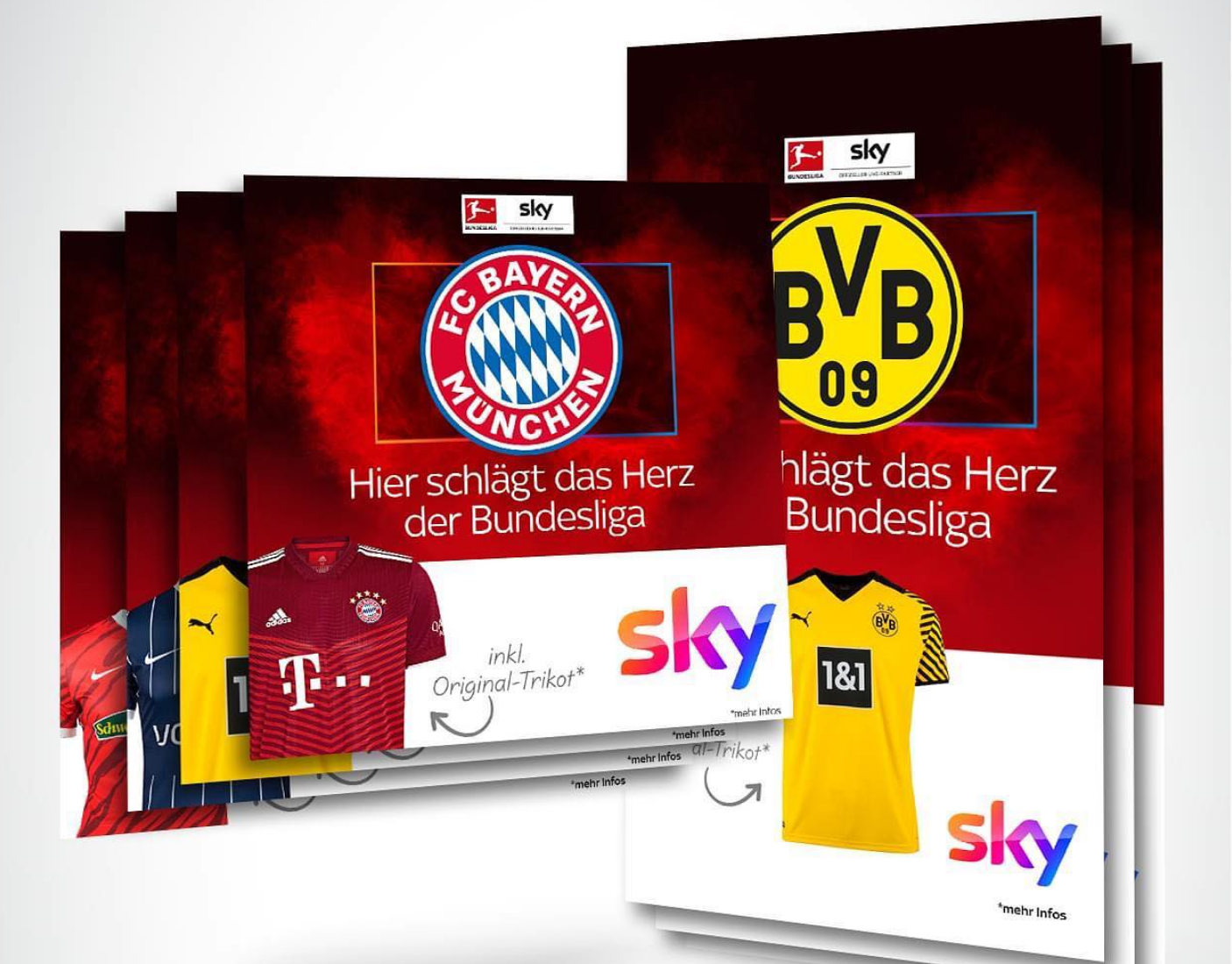 Einblick in den Projektfilm für Sky